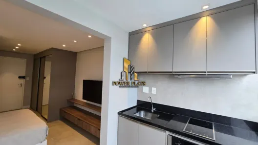Apartamento com 1 Quarto para alugar, 24m² no Jardim Paulistano, São Paulo