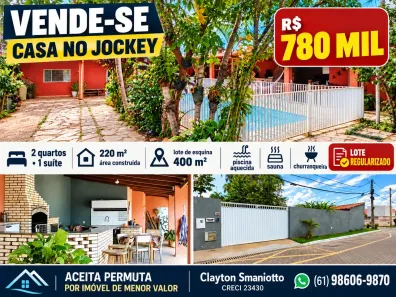 Casa de Condomínio com 2 Quartos à venda, 220m² no Setor Habitacional Vicente Pires, Brasília