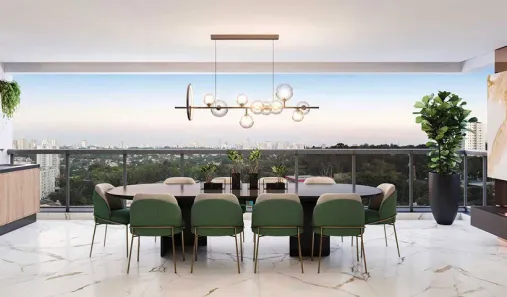 Apartamento com 3 Quartos à venda, 199m² no Santo Amaro, São Paulo