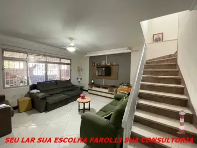 Sobrado com 3 Quartos à venda, 133m² no Catiapoa, São Vicente