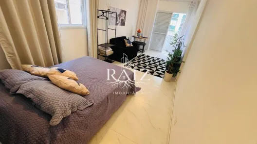 Kitnet com 1 Quarto à venda, 37m² no Gonzaga, Santos