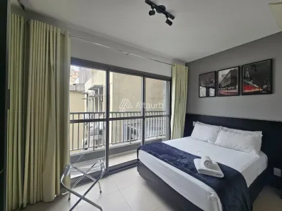 Apartamento com 1 Quarto para venda ou aluguel, 24m² no Consolação, São Paulo
