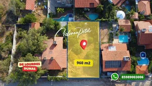Lote/Terreno à venda, 960m² no De Lourdes, Fortaleza