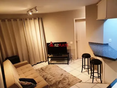 Flat com 1 Quarto para alugar, 35m² no Cerqueira César, São Paulo