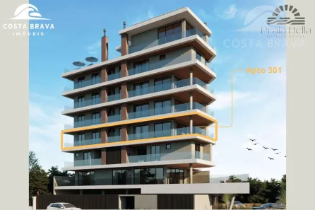 Apartamento com 3 Quartos à venda, 177m² no Praia Mansa, Matinhos