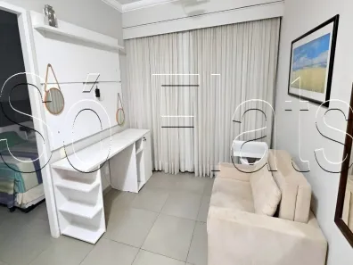 Flat com 1 Quarto para alugar, 36m² no Indianópolis, São Paulo