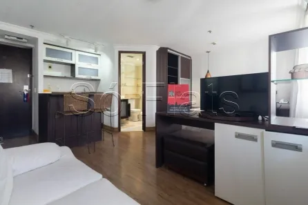 Flat com 1 Quarto para alugar, 29m² no Cerqueira César, São Paulo