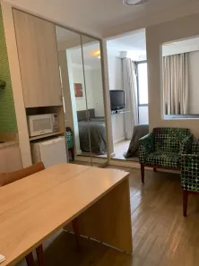 Apartamento com 1 Quarto para alugar, 28m² no Cerqueira César, São Paulo
