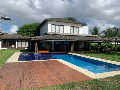 Casa de Condomínio com 5 Quartos para alugar, 1350m² no Busca Vida (Abrantes), Camaçari