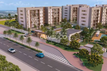 Apartamento com 2 Quartos à venda, 49m² no Cumbuco, Caucaia