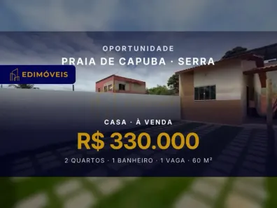 Casa com 2 Quartos à venda, 60m² no Praia de Capuba, Serra