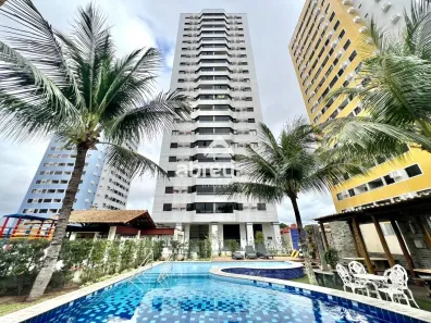 Apartamento com 3 Quartos para alugar, 98m² no Lagoa Nova, Natal