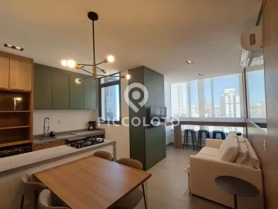 Apartamento com 1 Quarto para alugar, 46m² no Cambuí, Campinas