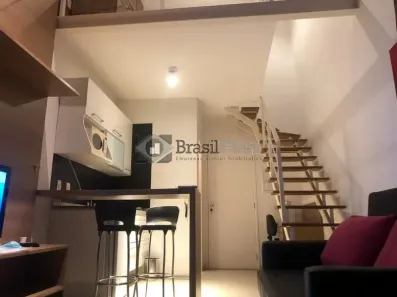 Flat com 1 Quarto para alugar, 40m² no Cidade Monções, São Paulo