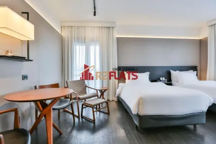 Flat com 1 Quarto à venda, 30m² no Cerqueira César, São Paulo