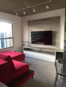 Flat com 1 Quarto para alugar, 70m² no Cidade Monções, São Paulo