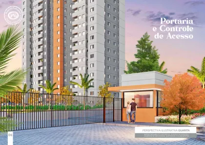 Apartamento com 2 Quartos à venda, 47m² no João Aranha, Paulínia