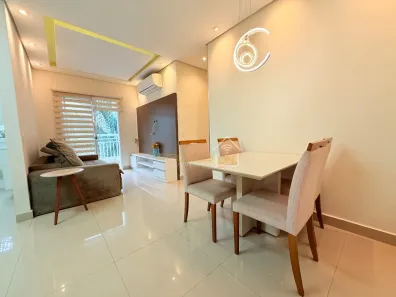 Apartamento com 2 Quartos para alugar, 77m² no Marapé, Santos