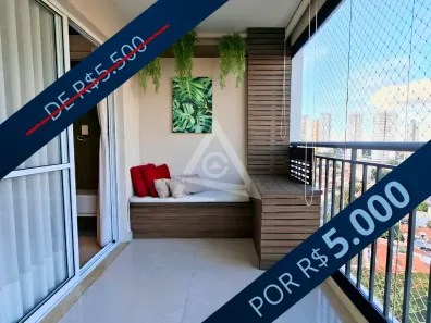 Apartamento com 2 Quartos para alugar, 62m² no Taquaral, Campinas