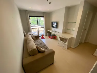 Flat com 1 Quarto para alugar, 35m² no Indianópolis, São Paulo