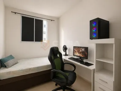 Apartamento com 2 Quartos à venda, 48m² no Balneário de Carapebus, Serra