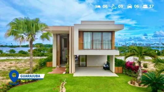Casa de Condomínio com 6 Quartos à venda, 564m² no Guarajuba (Monte Gordo), Camaçari