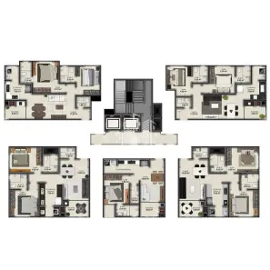 Apartamento com 2 Quartos à venda, 66m² no Morretes, Itapema