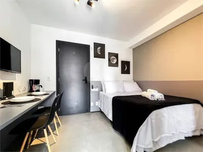 Apartamento com 1 Quarto à venda, 21m² no Indianópolis, São Paulo