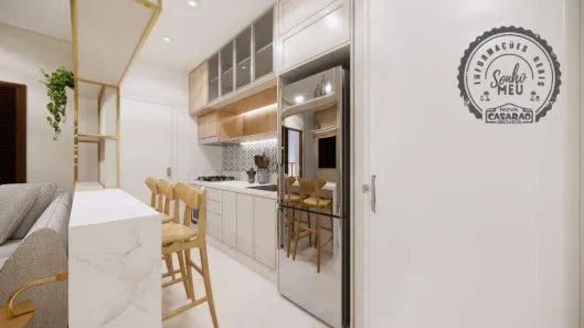 Apartamento com 3 Quartos à venda, 75m² no Canto do Forte, Praia Grande