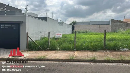 Lote/Terreno à venda, 338m² no Residencial Dona Margarida, Santa Bárbara D'Oeste