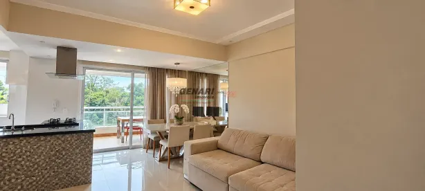 Apartamento com 2 Quartos para alugar, 82m² no Vila Homero, Indaiatuba