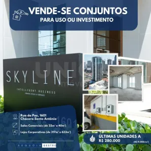 Sala Comercial à venda, 33m² no Chácara Santo Antônio (Zona Sul), São Paulo
