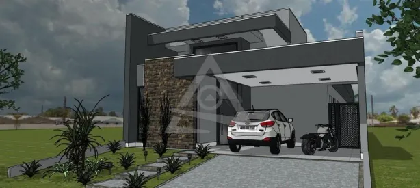 Casa de Condomínio com 3 Quartos à venda, 180m² no Parque Brasil 500, Paulínia