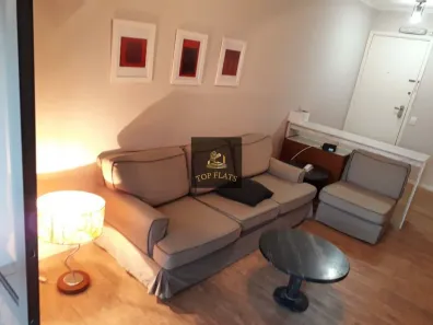 Flat com 1 Quarto para alugar, 48m² no Itaim Bibi, São Paulo