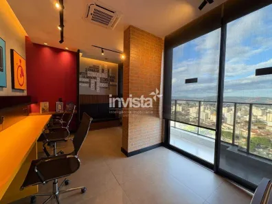 Apartamento com 1 Quarto para alugar, 54m² no Boqueirão, Santos
