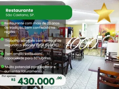 Ponto Comercial à venda, 120m² no Santo Antônio, São Caetano do Sul