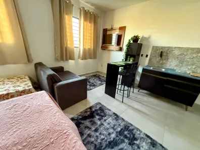 Apartamento com 1 Quarto para alugar, 29m² no Aparecidinha, Sorocaba