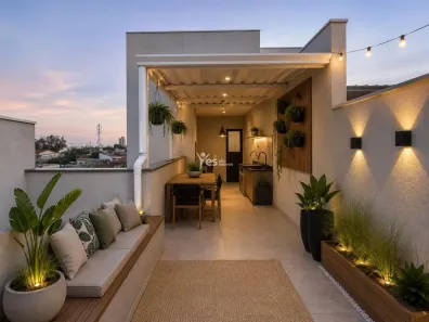 Cobertura com 2 Quartos para alugar, 57m² no Vila Guarani, Santo André