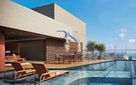 Flat com 1 Quarto à venda, 22m² no Piedade, Jaboatão dos Guararapes