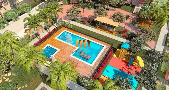 Apartamento com 2 Quartos para alugar, 52m² no Chácaras Americanas, Anápolis