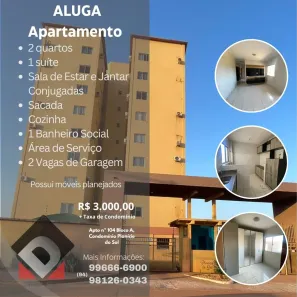 Apartamento com 3 Quartos para alugar, 70m² no Nova Marabá, Marabá