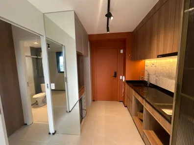 Apartamento com 1 Quarto para alugar, 34m² no Pinheiros, São Paulo