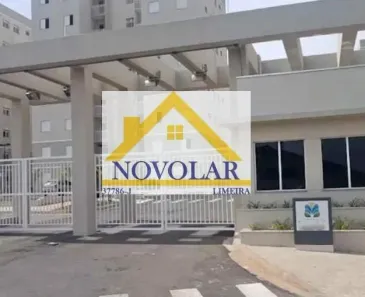 Apartamento com 2 Quartos para alugar, 50m² no Residencial Rubi, Limeira