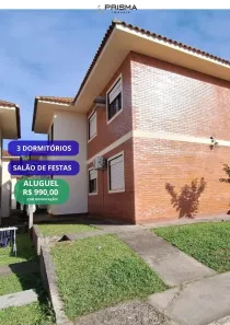 Apartamento com 3 Quartos para alugar, 90m² no Pinheiro Machado, Santa Maria