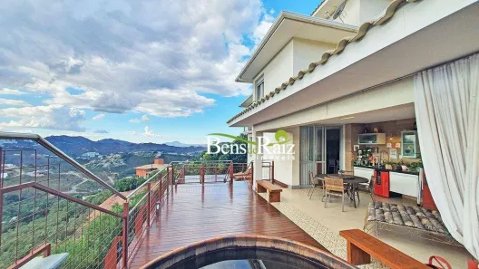 Casa de Condomínio com 4 Quartos à venda, 340m² no Vila Alpina, Nova Lima