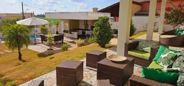 Casa de Condomínio com 3 Quartos à venda, 390m² no Chacara Santa Terezinha, Araçoiaba da Serra