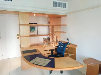 Flat com 1 Quarto à venda, 32m² no Cidade Monções, São Paulo