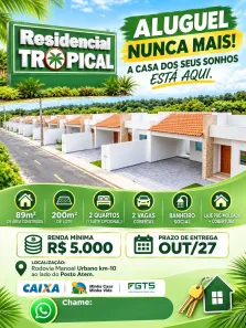 Casa com 2 Quartos à venda, 89m² no Cacau Pirêra, Iranduba