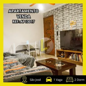 Apartamento com 2 Quartos à venda, 56m² no São José, São Caetano do Sul