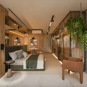 Apartamento com 1 Quarto à venda, 25m² no Moema, São Paulo